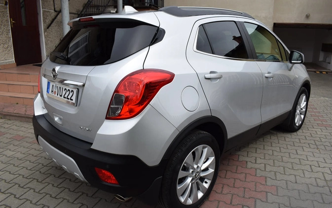 Opel Mokka cena 51900 przebieg: 92000, rok produkcji 2014 z Bełżyce małe 631